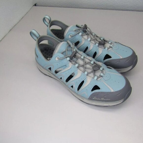 NEW EDDIE BAUER Womens Stine Amphib Sandal Breathable Moisture Wicking Size 11 - Picture 2 of 6